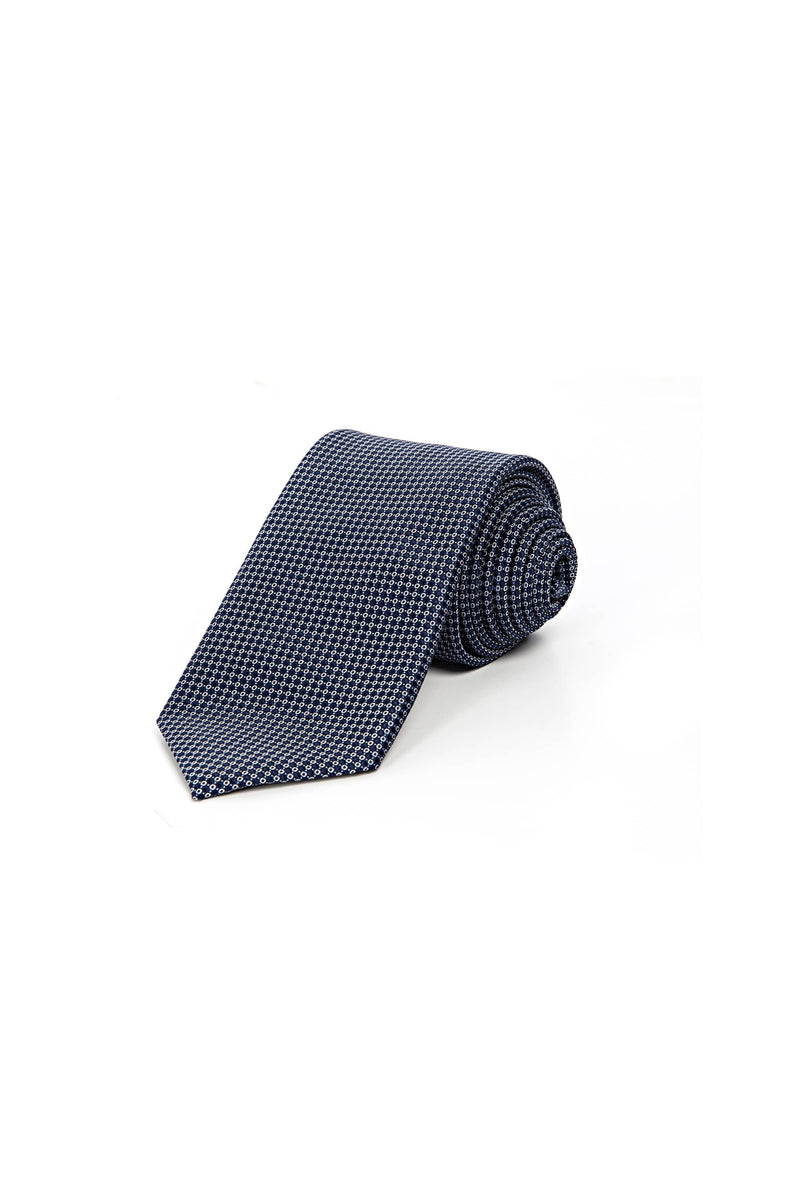 Romano Botta Navy-White Dotted Tie