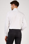 Romano Botta White Cotton Pocket Shirt