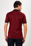 Romano Botta Short Sleeve Bordeaux Polo T-shirt