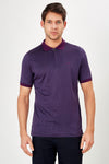 Romano Botta Short Sleeve Bordeaux Polo T-shirt