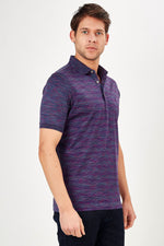 Romano Botta Short Sleeve Indigo Polo T-shirt