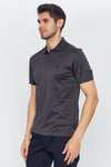 Romano Botta Short Sleeve Dark Antracite Polo T-shirt RB1A0421Y004