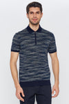 Romano Botta Short Sleeve Navy Polo T-shirt