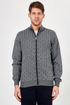 Romano Botta Bordeaux Cardigan 50%Wool 50%Acrylic