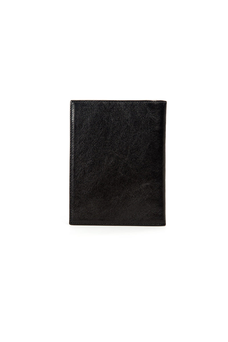 Romano Botta Black Leather Driving Licence Holder