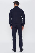 Romano Botta Black Track Suit 65%Ryon 30%Polyester 5%Elastanee
